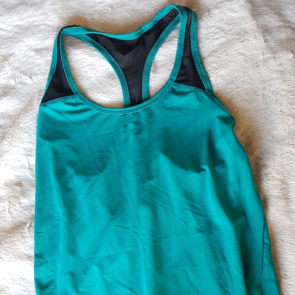 Fabletics mesh work out tank top